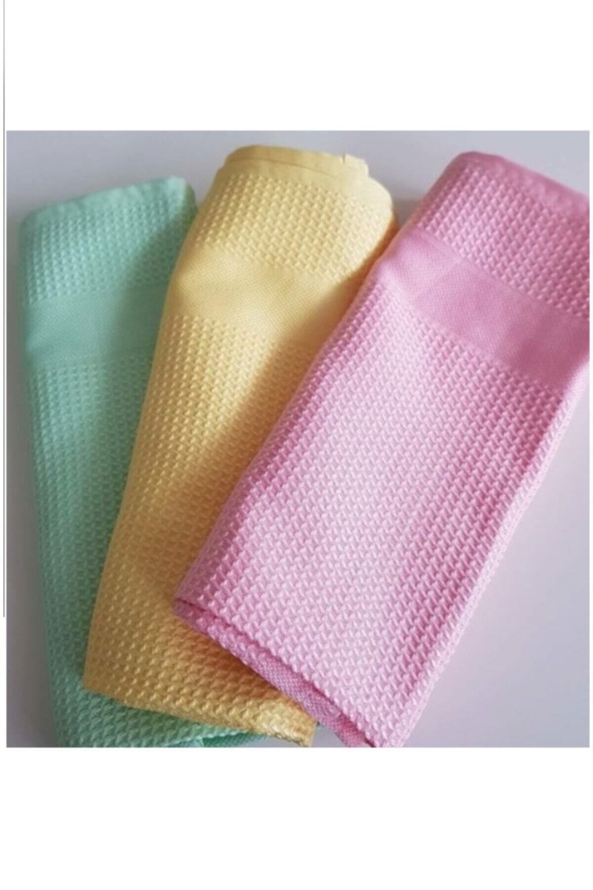 Mikrofiber Temizlik Bezi 3 Adet Çok Renkli 42 X 68 Cm Mikrofiber Temizlik Bezi 3 Adet Çok Renkli 42 X 68 Cm