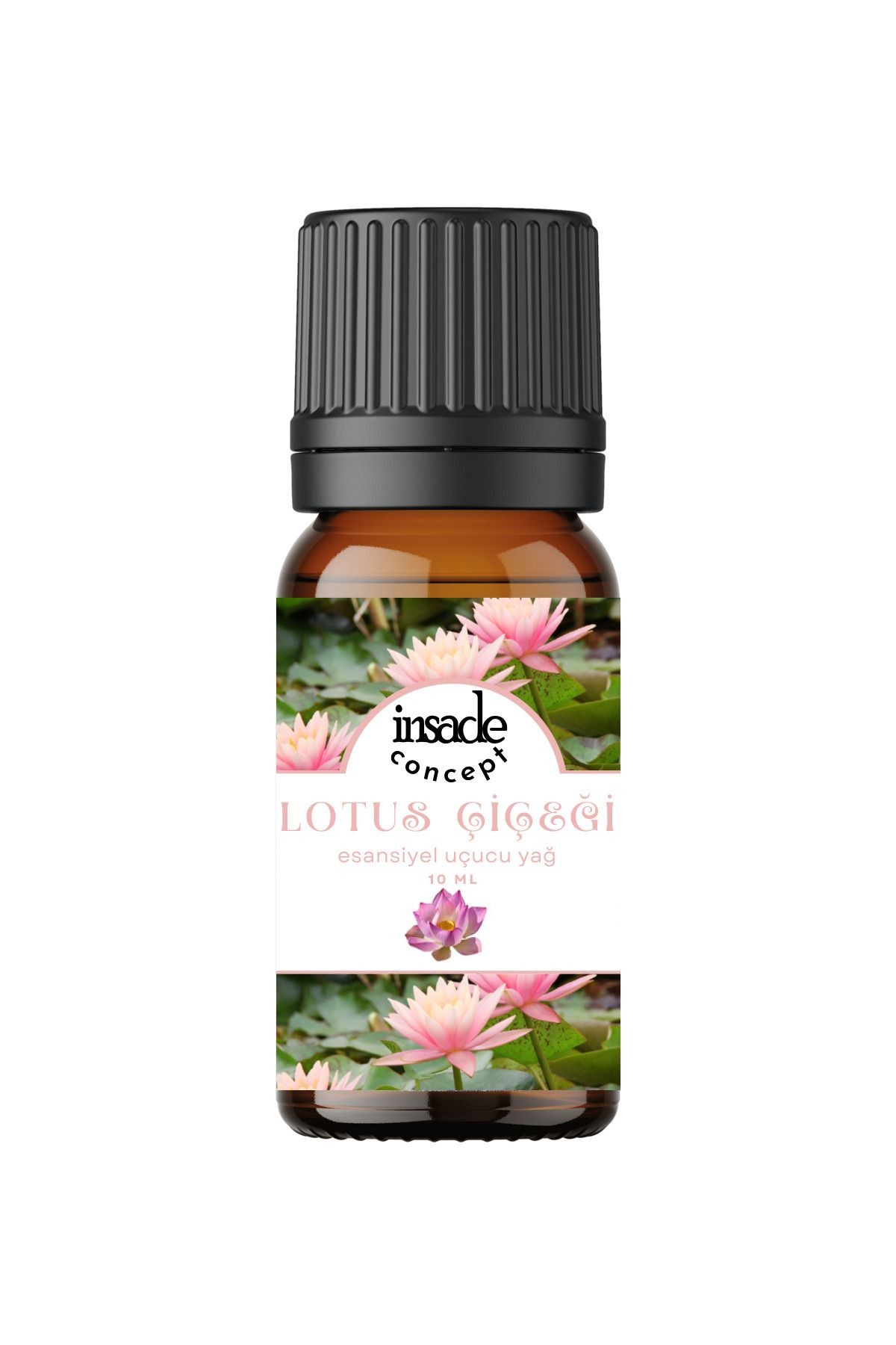 Lotus Çiçeği - Esansiyel Uçucu Yağ - Oda Kokusu - Çamaşır Yün Kurutma Topu Kokusu - 10 ml - 1 Adet