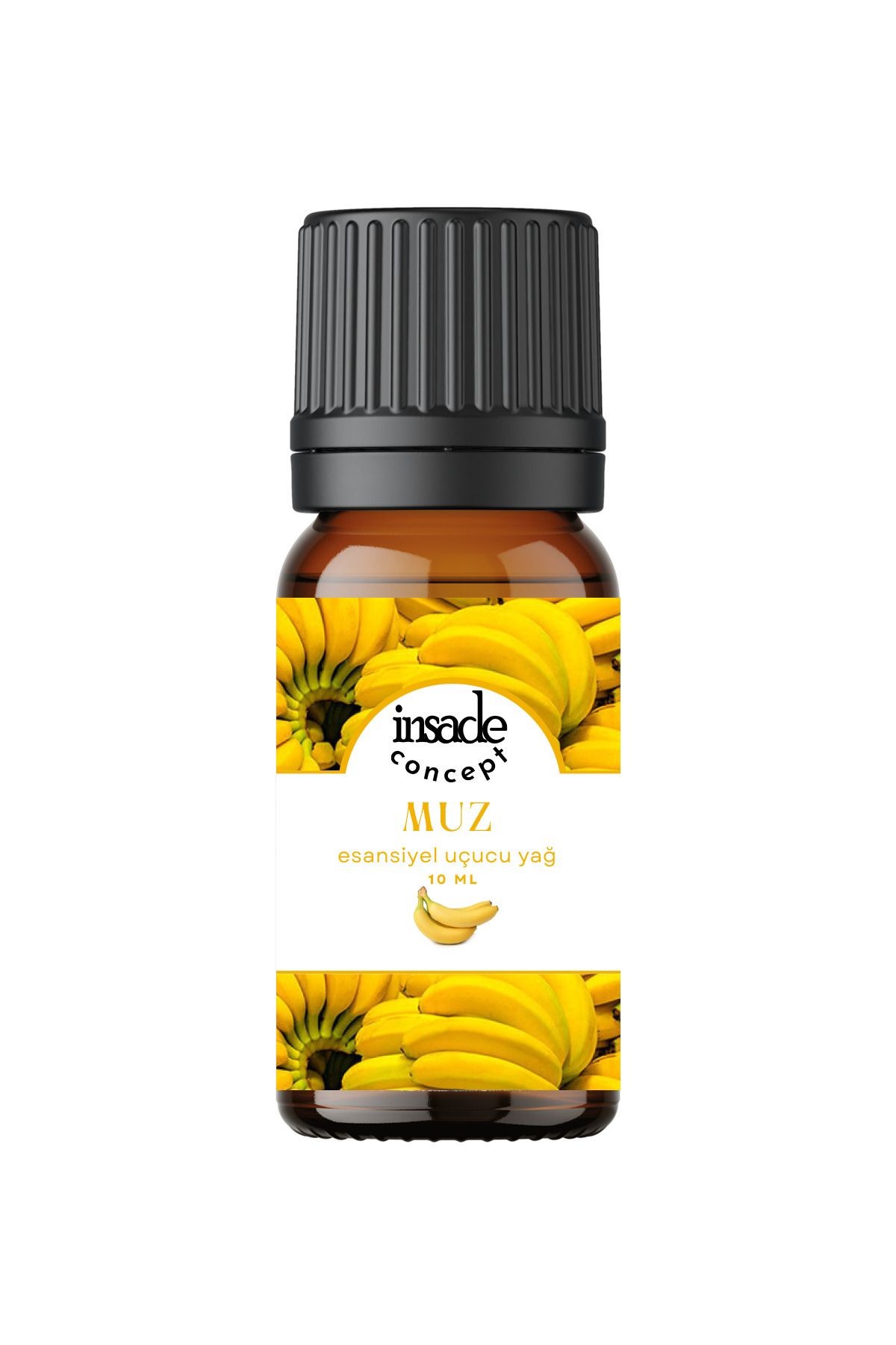 Muz - Esansiyel Uçucu Yağ - Oda Kokusu - Çamaşır Yün Kurutma Topu Kokusu - 10 ml - 1 Adet