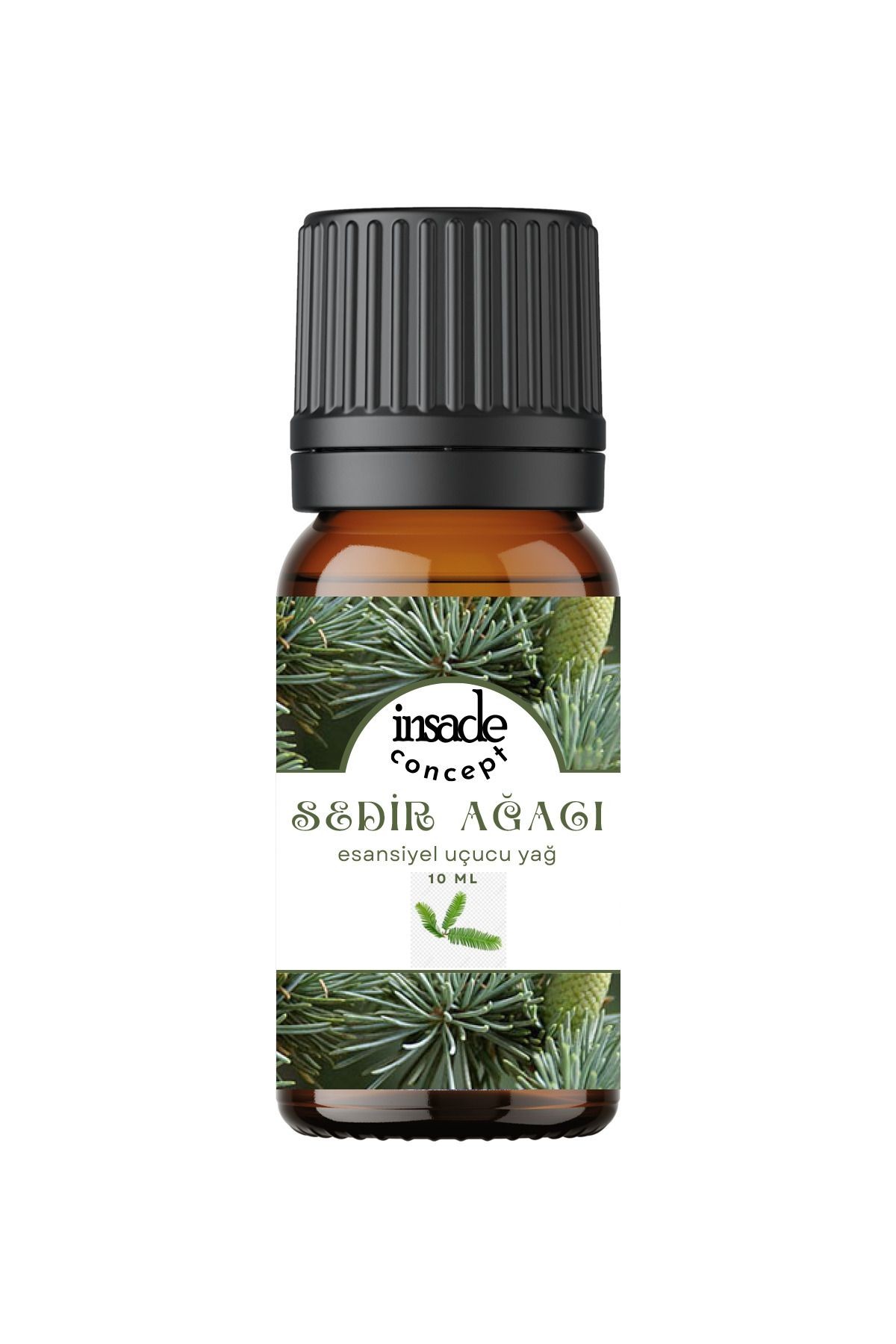 Sedir Ağacı - Esansiyel Uçucu Yağ - Oda Kokusu - Çamaşır Yün Kurutma Topu Kokusu - 10 ml - 1 Adet