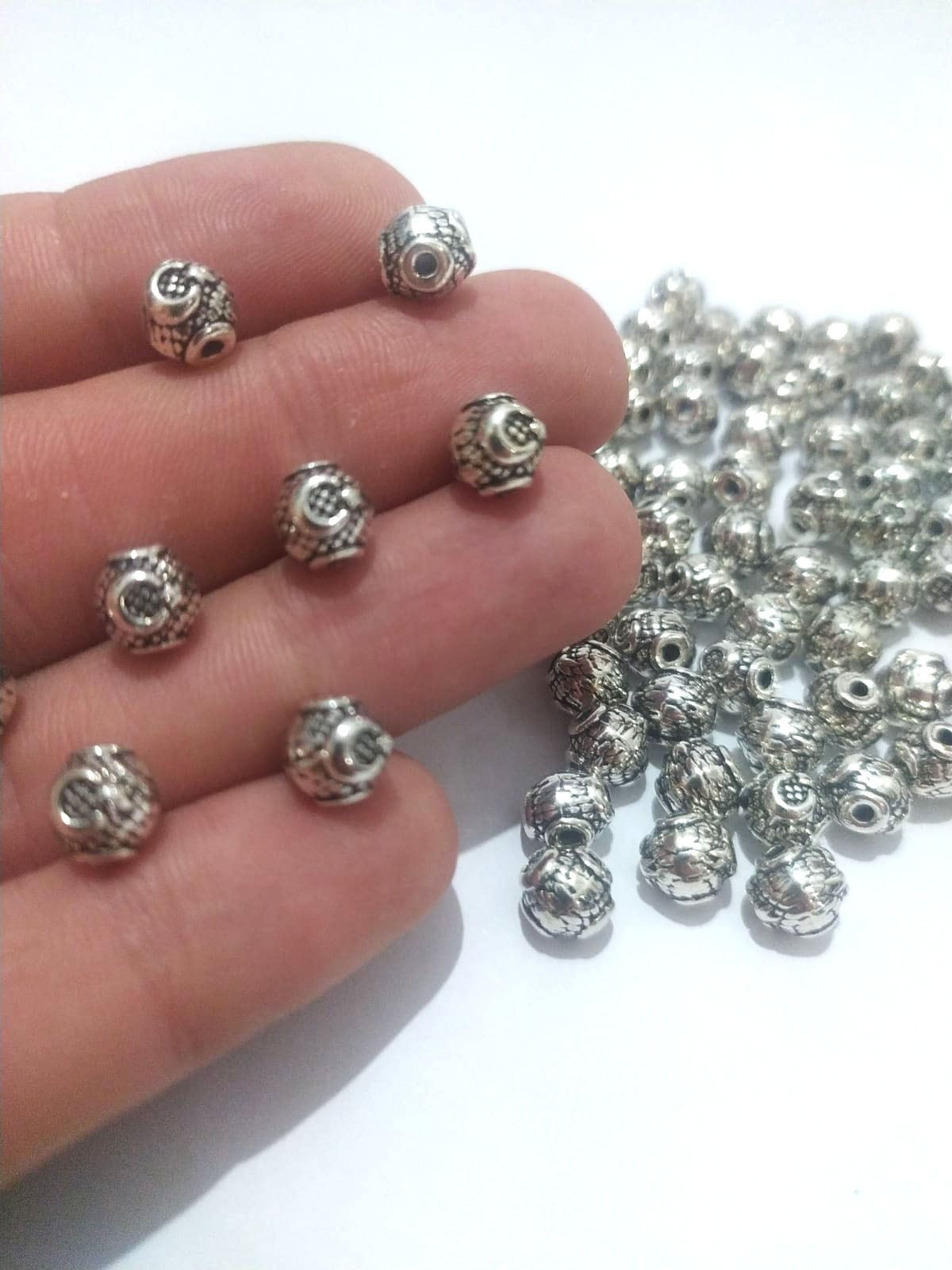 Takı Tespih Yapımı için 5 adet Silver Türk Bayraklı Otantik Aparat Boncuk Kolye Bileklik Halhal Takı Tespih Yapımı için 5 adet Silver Türk Bayraklı Otantik Aparat Boncuk Kolye Bileklik Halhal